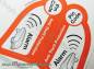 Preview: Anti Theft Sticker R40Li Satz