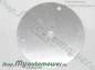 Preview: Sliding washer - sliding plate Ø202mm - P15,P25,P16,P12,...