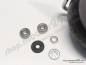 Preview: Front Wheel KIT-6mm with Rubber Profile G2