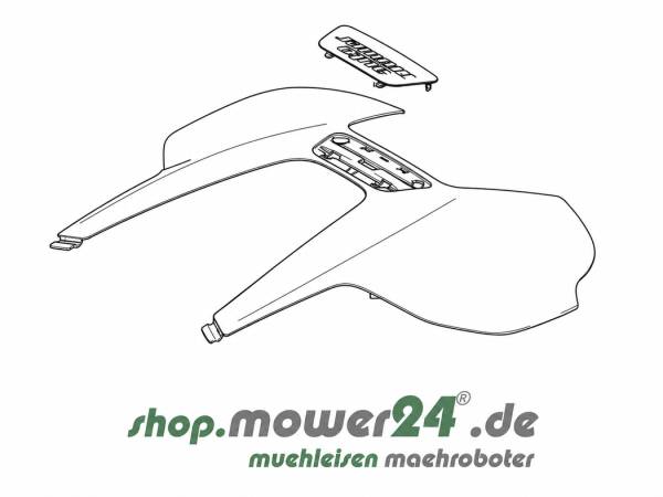 Deckel Cover Grau Nera 450X