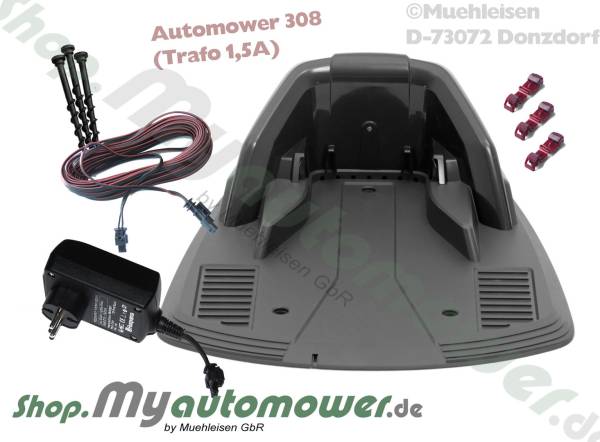 Ladestation Set KIT 308 Grau (EU) inkl. Zubehör -NSG3-
