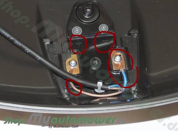 N.withL. Wiring Assy Charging Contacts G3 P2Loom G3