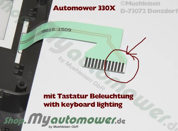 Keyboard overlay 330X430X450X