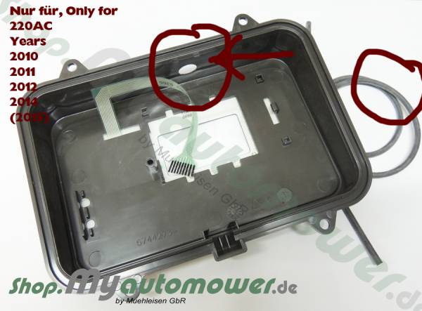 Tastatur mit Gehäuse Automower®220AC 2010-2014