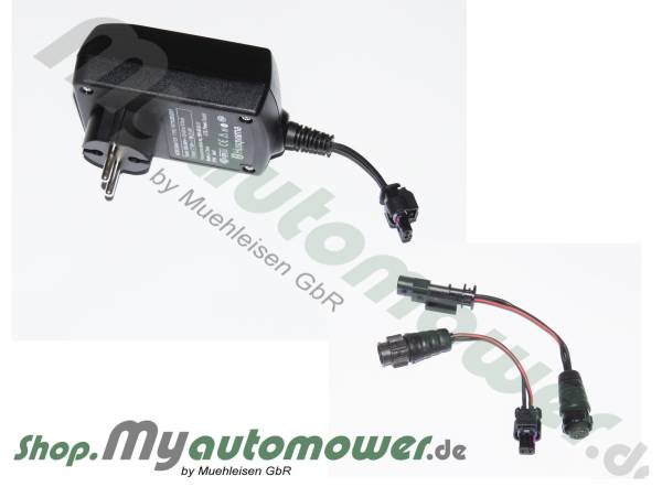 Trafo Set G3-P1 1000mA mit Adapter für Runder Stecker!! (EU) (305, R40Li, R45Li...)