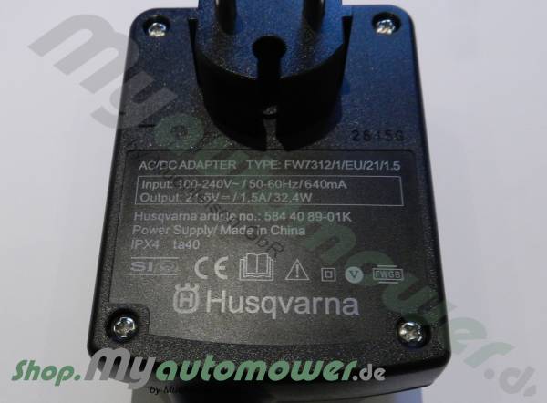 Power Unit for G3 P1,1500mA,Eckiger Plug (EU) (308R70Li,R80Li,...)