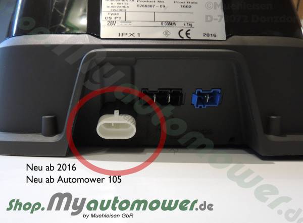 Charging Station G3 P1 105Grey*3poliger Plug* (without Attachments) -NSG3-