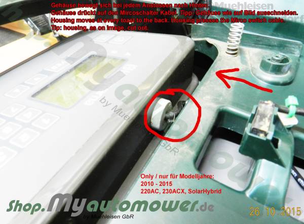 Micro Switch Stop Set NEU Update for 2010,2011,2012,2013,2014