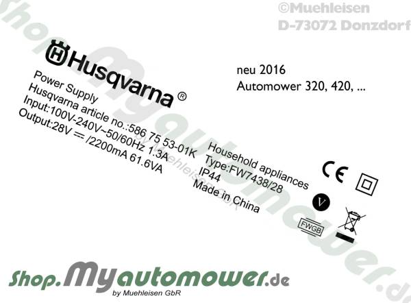 Power Unit for Charging Station G3 P2 (EU) (2,2A)