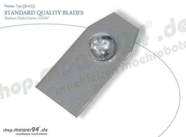STANDARD QUALITY BLADES 0,45mm [[B-A2]] -30Stück-