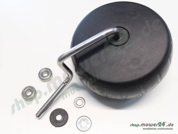 Front Wheel KIT-6mm with Rubber Profile G2