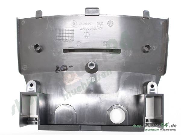 Front Deckel Cover Charging Station 1Loch Grau