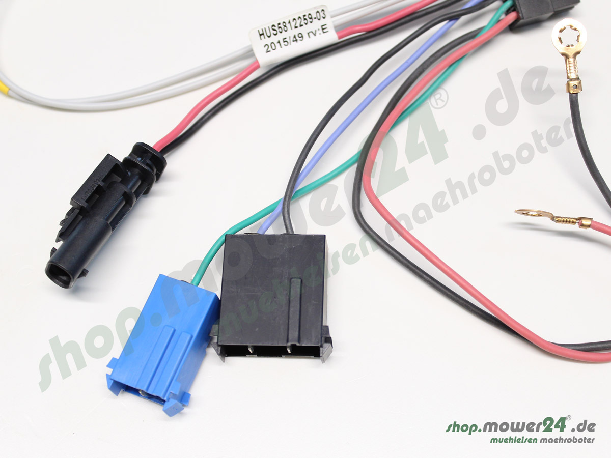 Kabelbaum LS G3-P1 ECKIGER Trafo Stecker - shop.mower24.de 