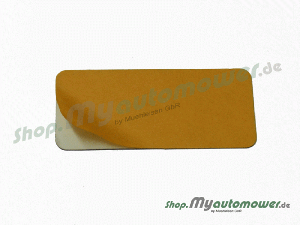*N/A* Code Alarm Sticker (Klein) (Gelb)