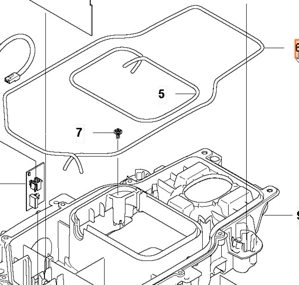 Sealing tape 1 piece P0 housing 5mm