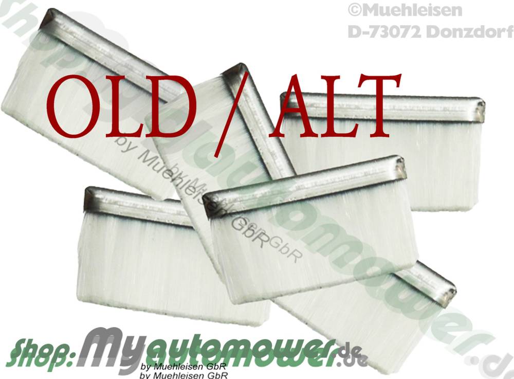 Wheel Brushes 6 pieces Ersatz G2,260,265,P15,310,315,...