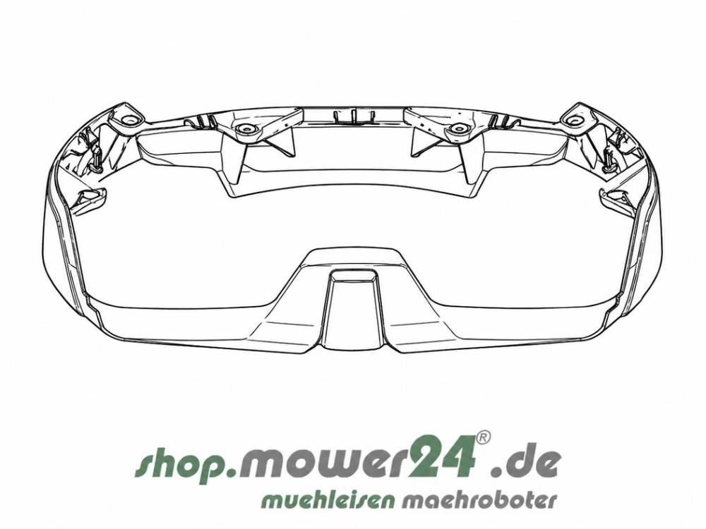 Stossstange Vorne 2K P21 Nera 400er