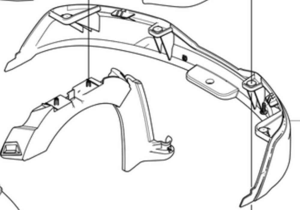 Bumper Front 2K Nera 400er