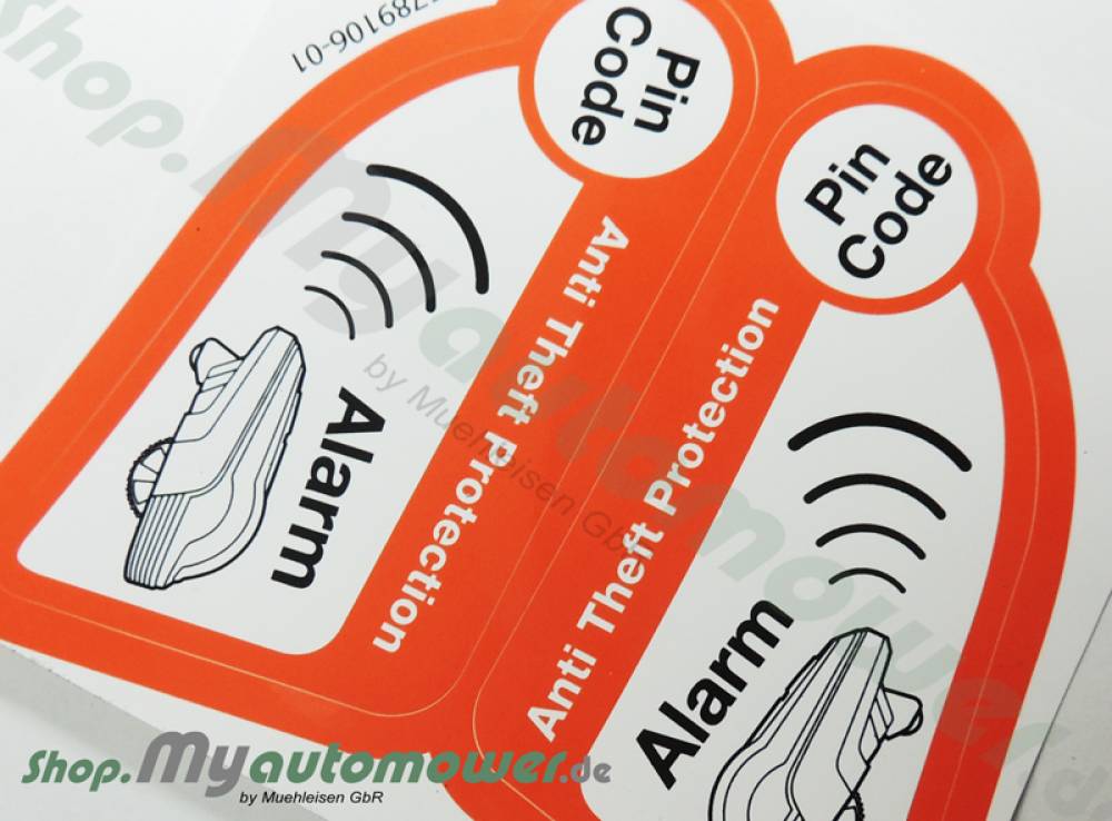 Anti Theft Sticker R40Li Satz