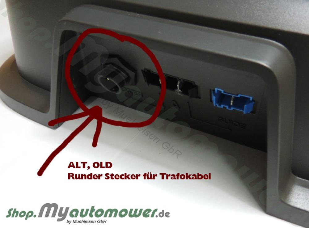 Ladestation 305 G3-P1 **Runder Stecker** Grau (Ohne Zubehör)
