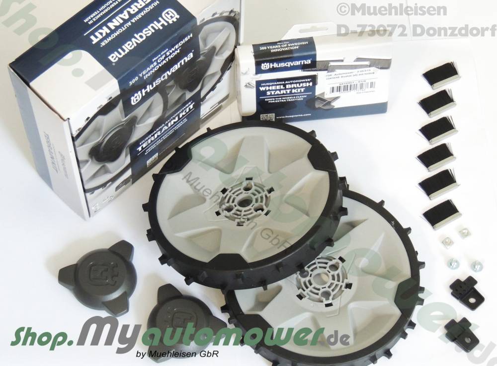 Terrain Wheels with Wheel Brushes KITG3 P15