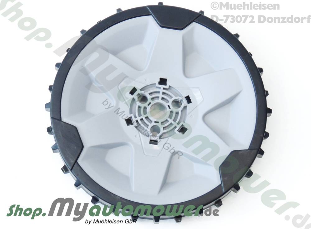 Wheel KIT Rim Tires Std. 1 piece G3 P15 Schwarz Black