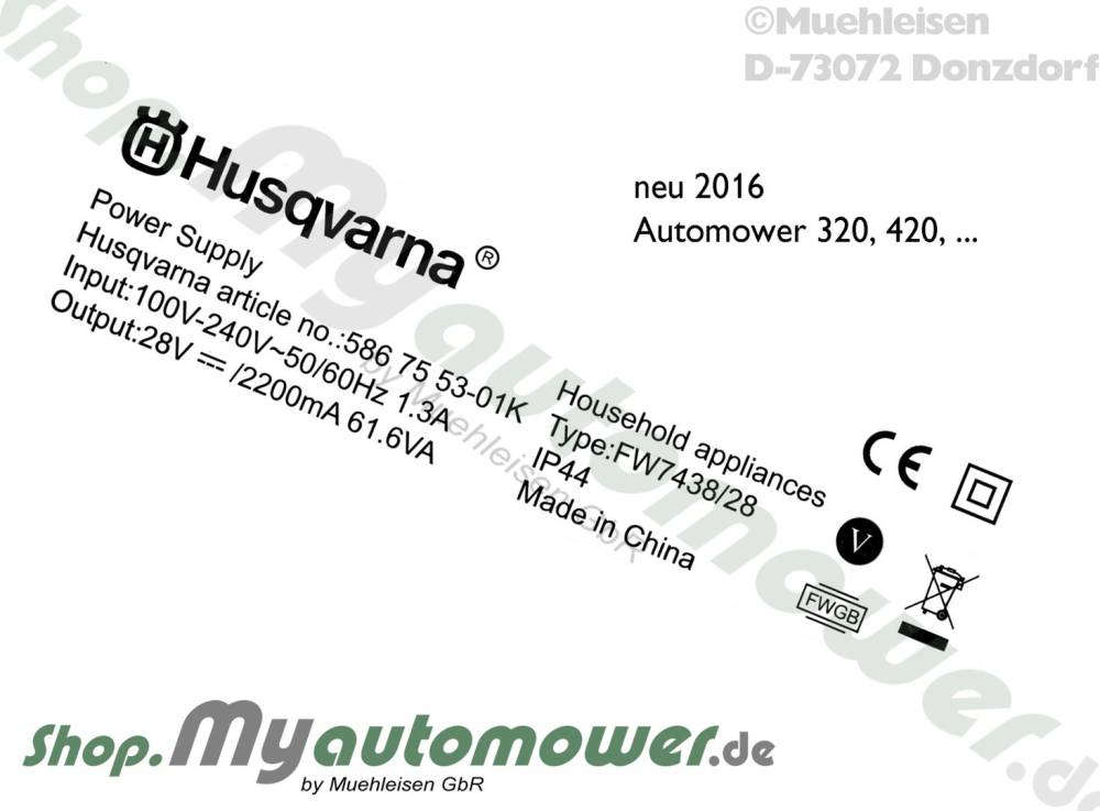 Power Unit for Charging Station G3 P2 (EU) (2,2A)