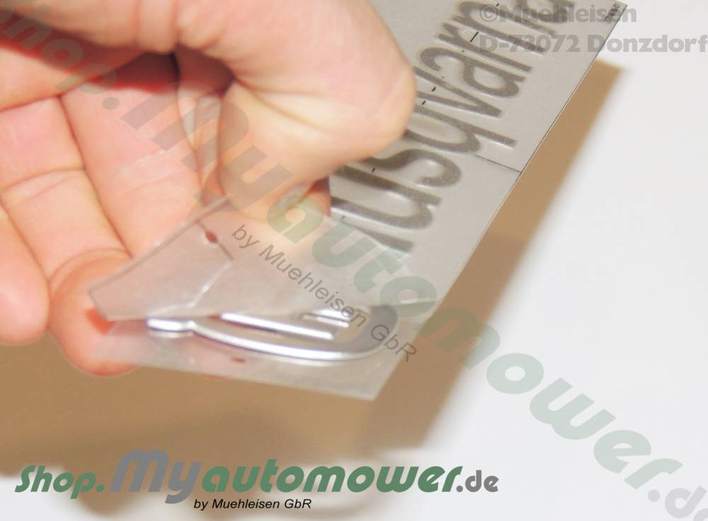 Sticker HU Badge komplettDecal Sticker