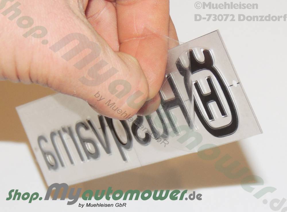Sticker HU Badge komplettDecal Sticker