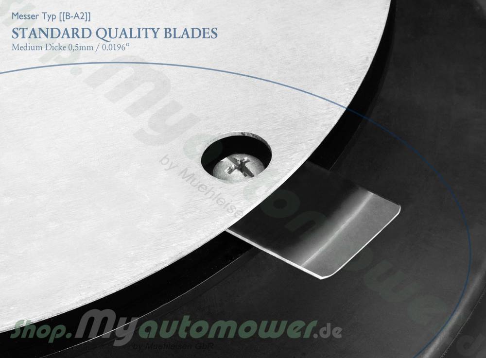 STANDARD QUALITY BLADES 0,45mm [[B-A2]] -30Stück-
