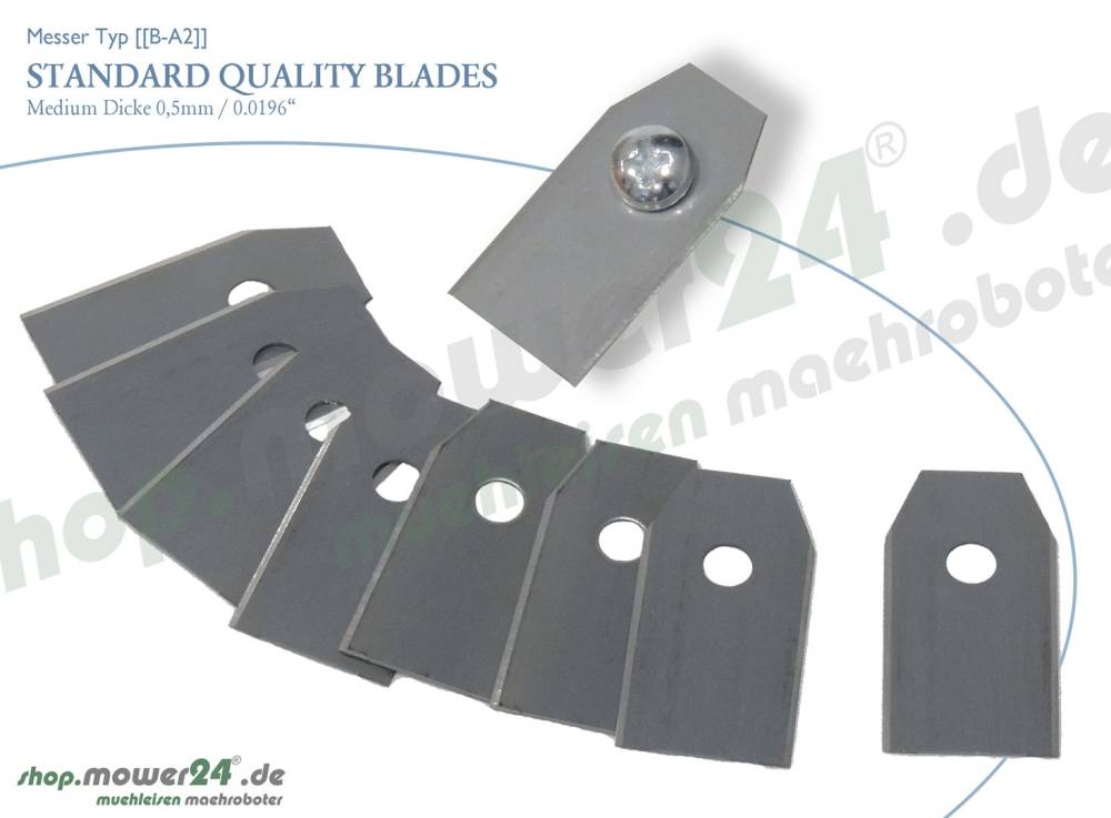 STANDARD QUALITY BLADES 0,45mm [[B-A2]] -30Stück-