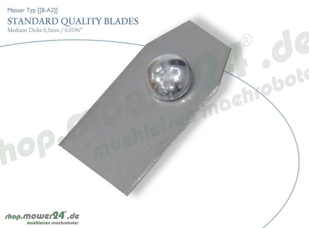 STANDARD QUALITY BLADES 0,45mm [[B-A2]] -30Stück-