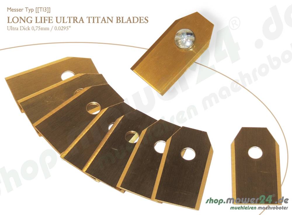 LONG LIEFE ULTRA TITAN Blades 0,75mm[[Ti3]]   30 pieces