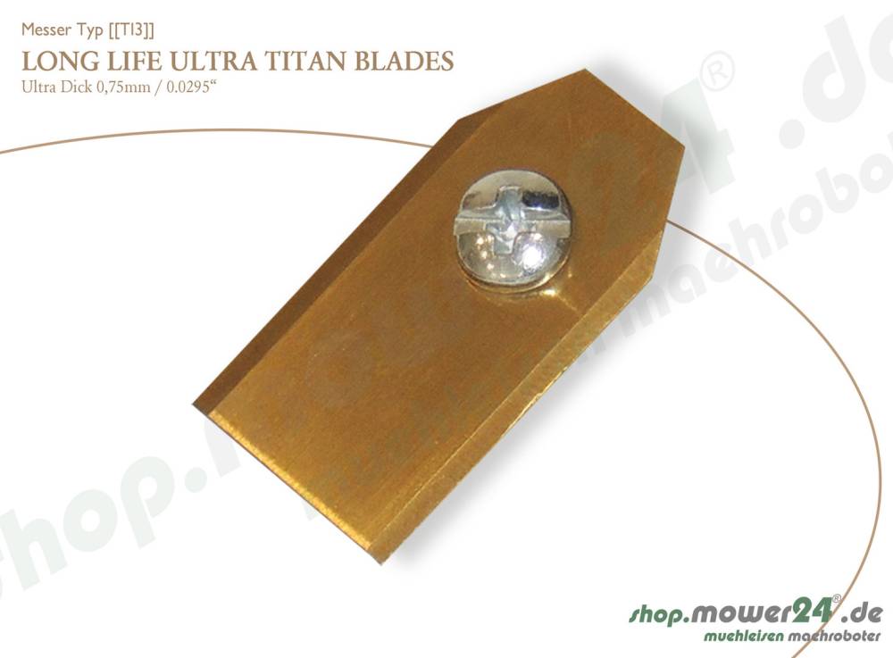 LONG LIEFE ULTRA TITAN Blades 0,75mm[[Ti3]]   30 pieces