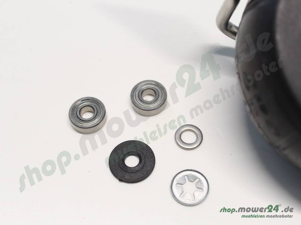 Front Wheel KIT-6mm with Rubber Profile G2