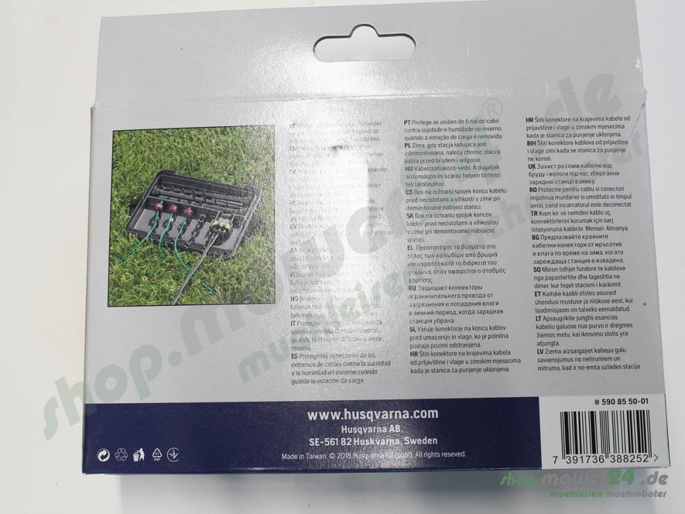 Boîte de rangement Housse de protection Station de chargement Automower® G2 G3 G4