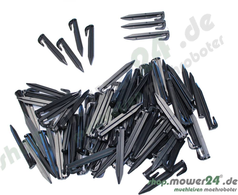 Hook brackets - plastic - 50 pieces (relay prices)