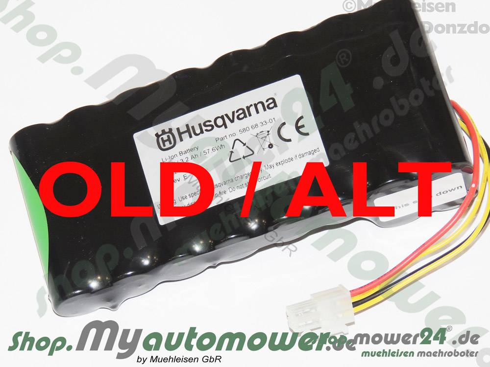 Battery Original KIT SET 18.0V 4.0Ah (3.2Ah) für 320 330X 420 - 1 piece