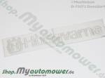 Aufkleber HU Logo komplett, Decal Sticker
